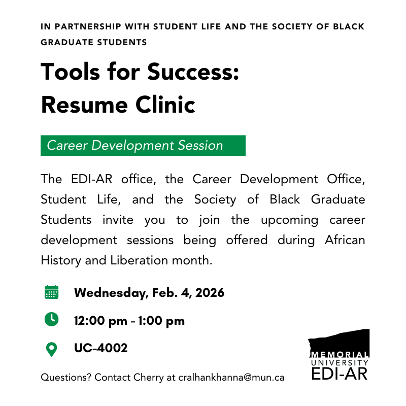 African History and Liberation Month Career Development Workshop